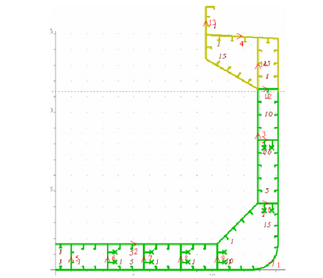 scheletro longitudinale