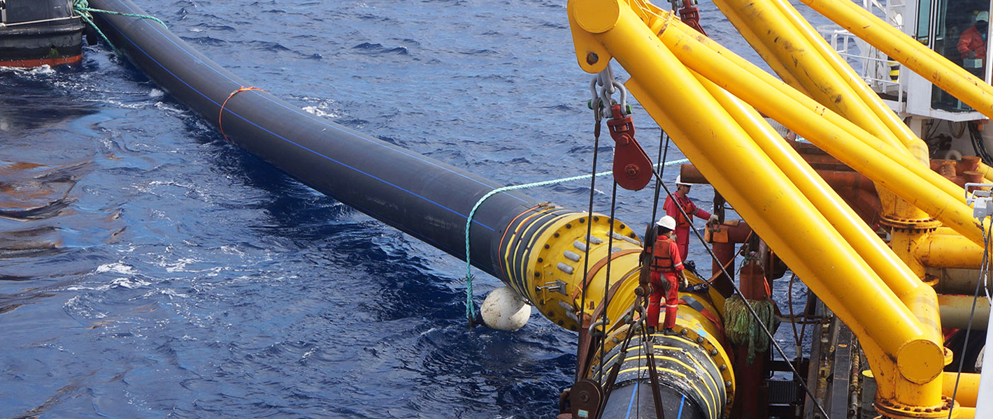 Tubazioni del sistema di trasporto di materiali sfusi