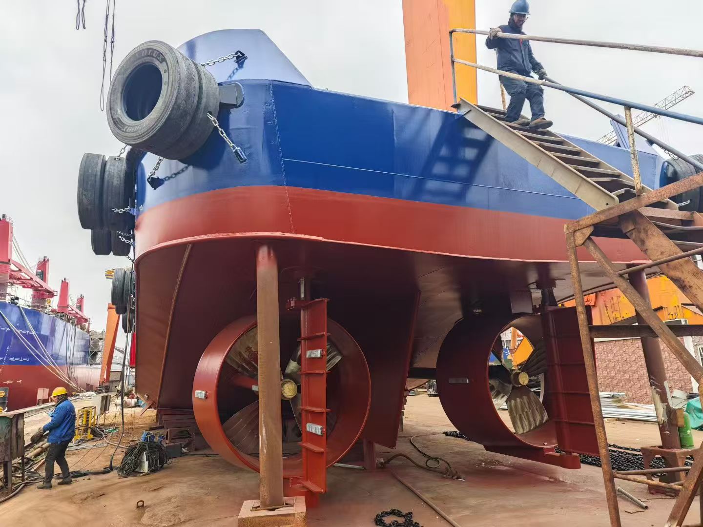 Cantiere navale Qinhai 2200 HP 29t rimorchiatore classe Rina in vendita