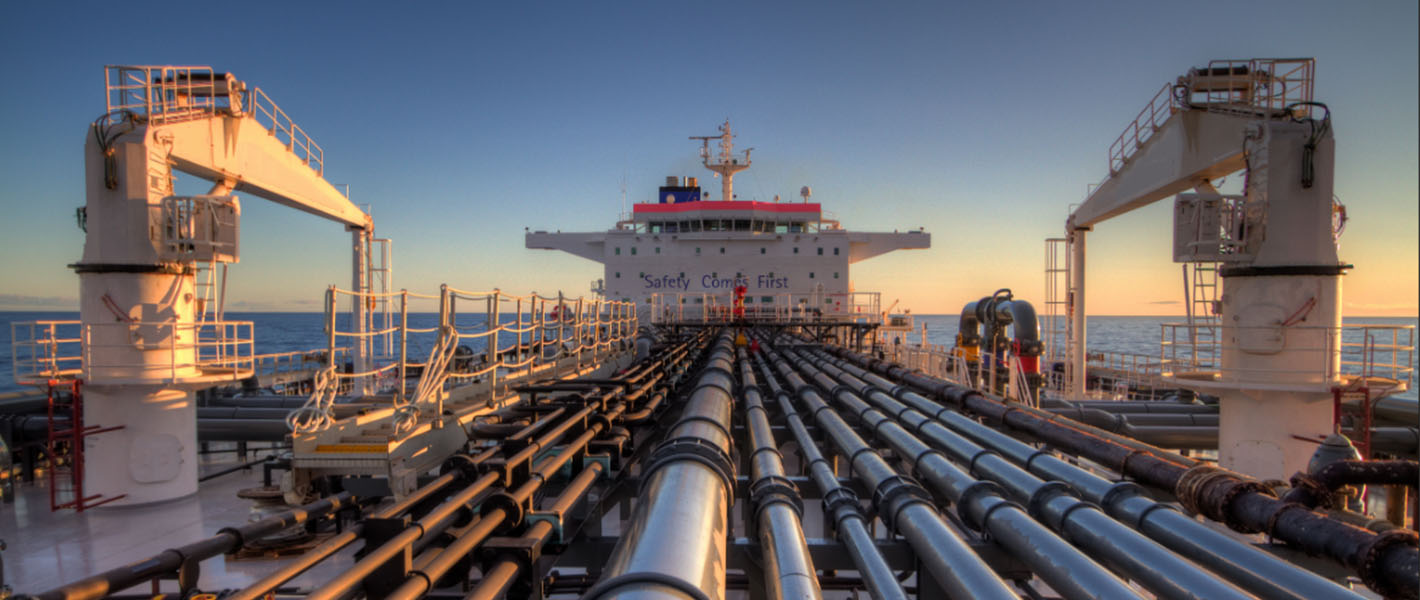 Trasporto di grandi quantit&agrave; di petrolio greggio