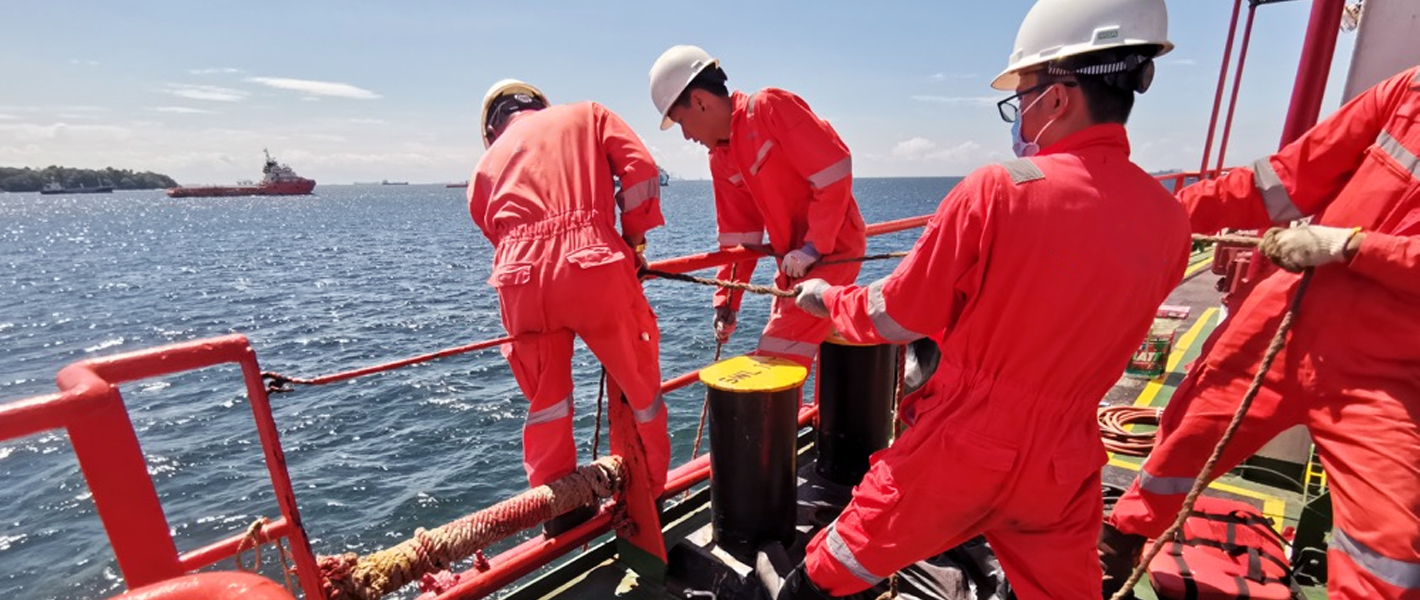 Addestramento dell'equipaggio delle petroliere