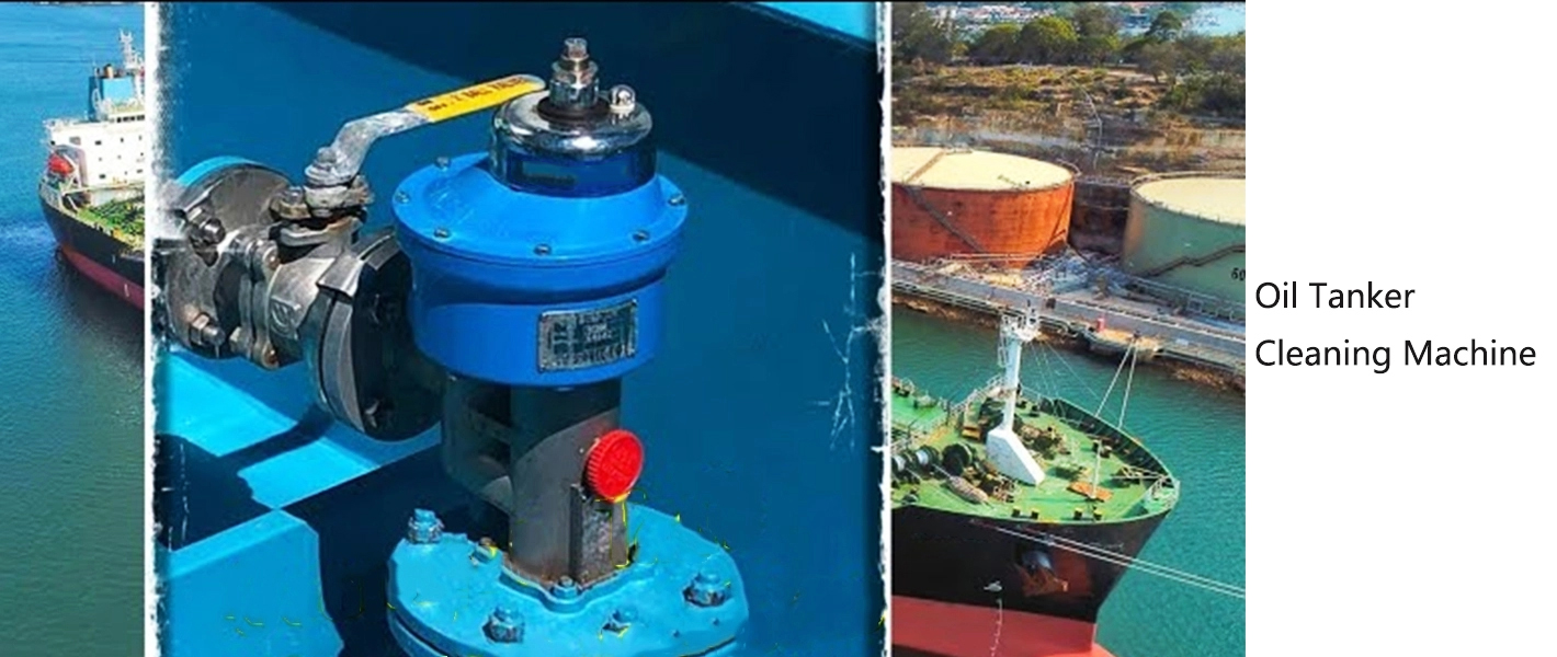 Macchina per la pulizia delle petroliere