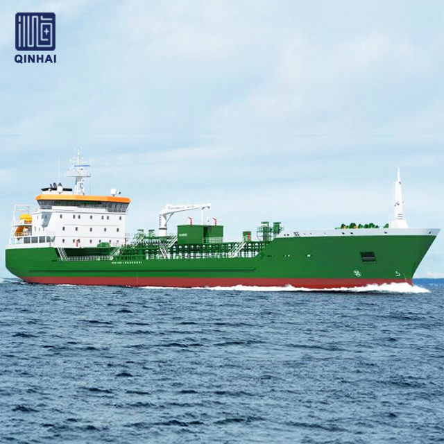 Nave petroliera personalizzata da 3000 dwt del cantiere navale con gru per l'olio